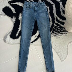 AG Adriano Goldschmied High Rise Blue Jeans